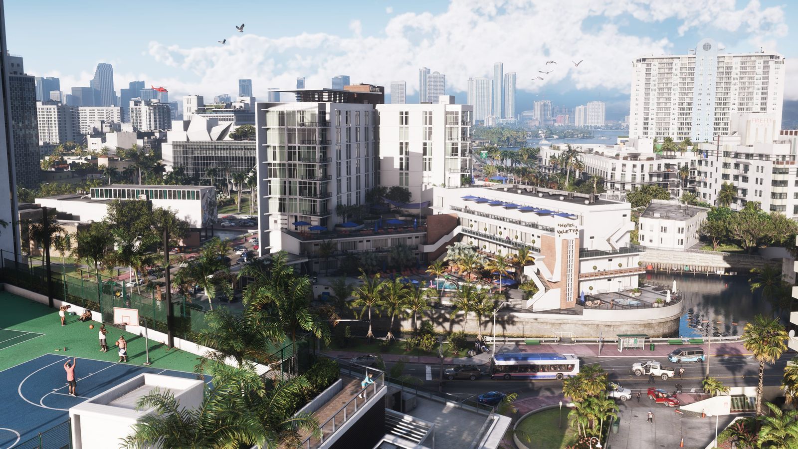 Vice City from above