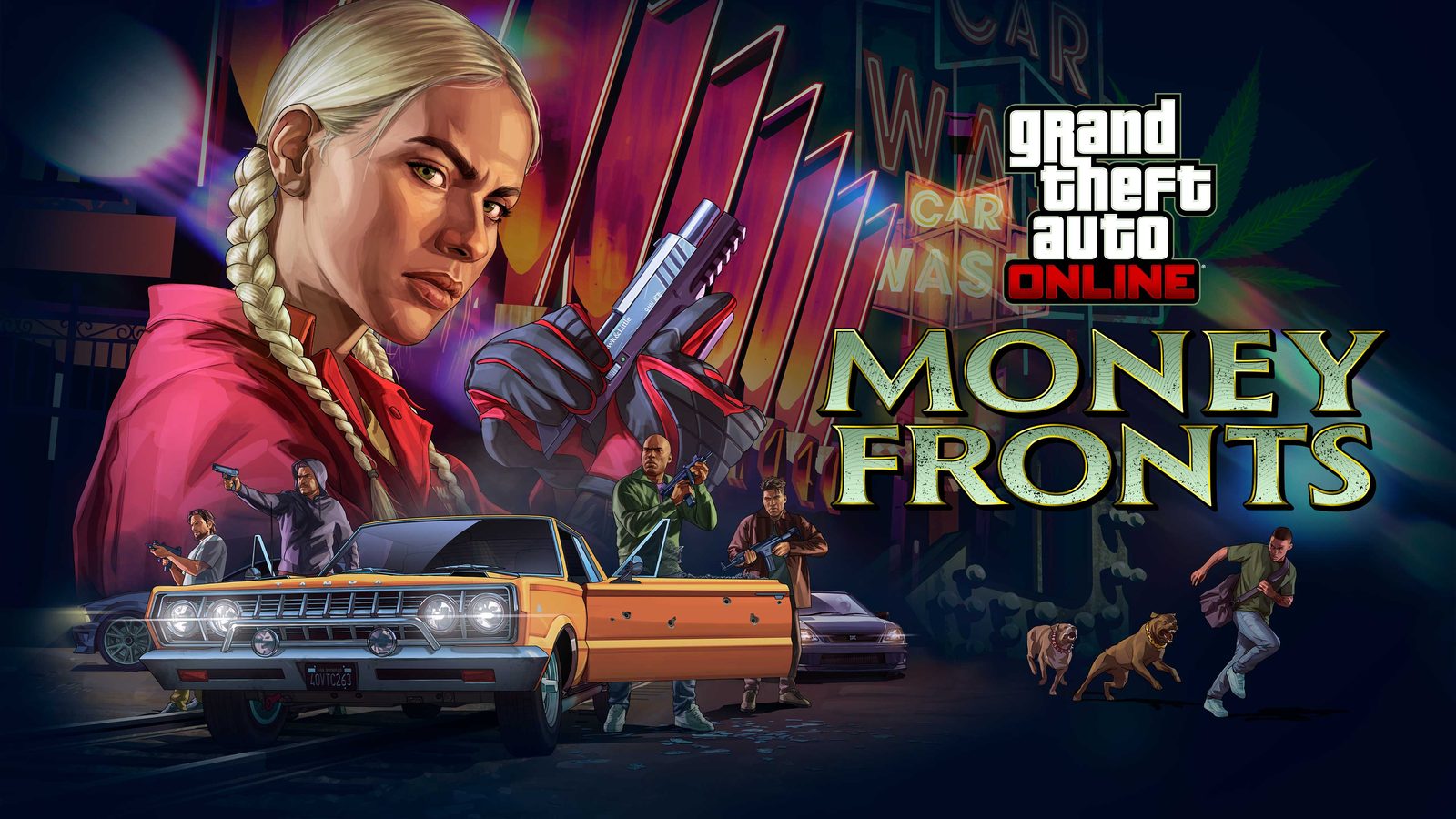 Official GTA Online Money Fronts artwork