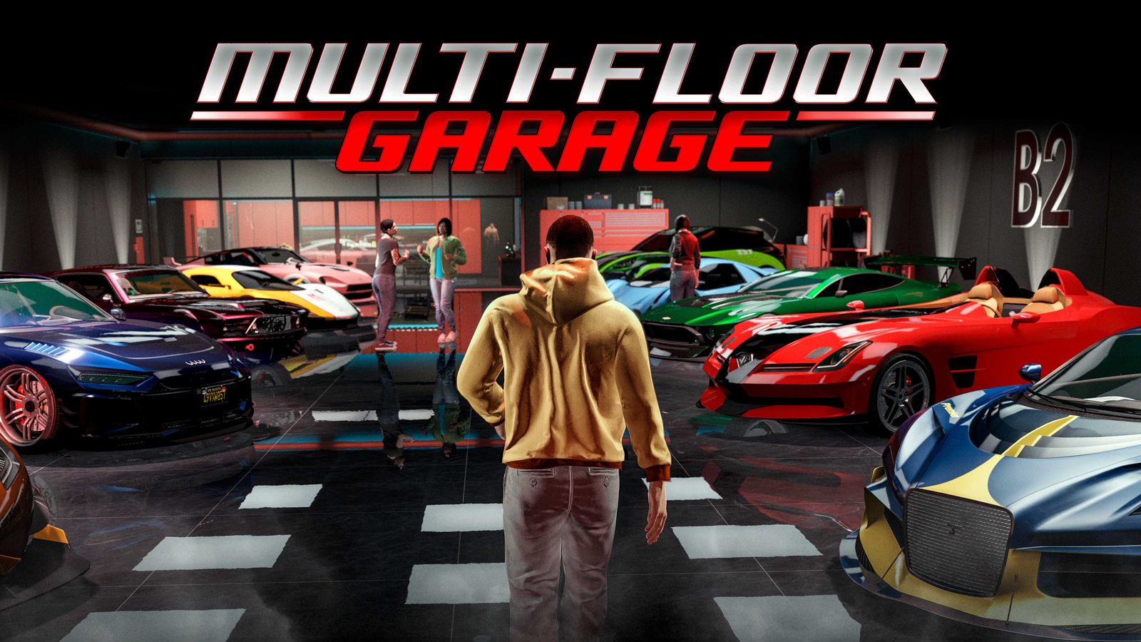 Official GTA Online Eclipse Blvd Garage artwork