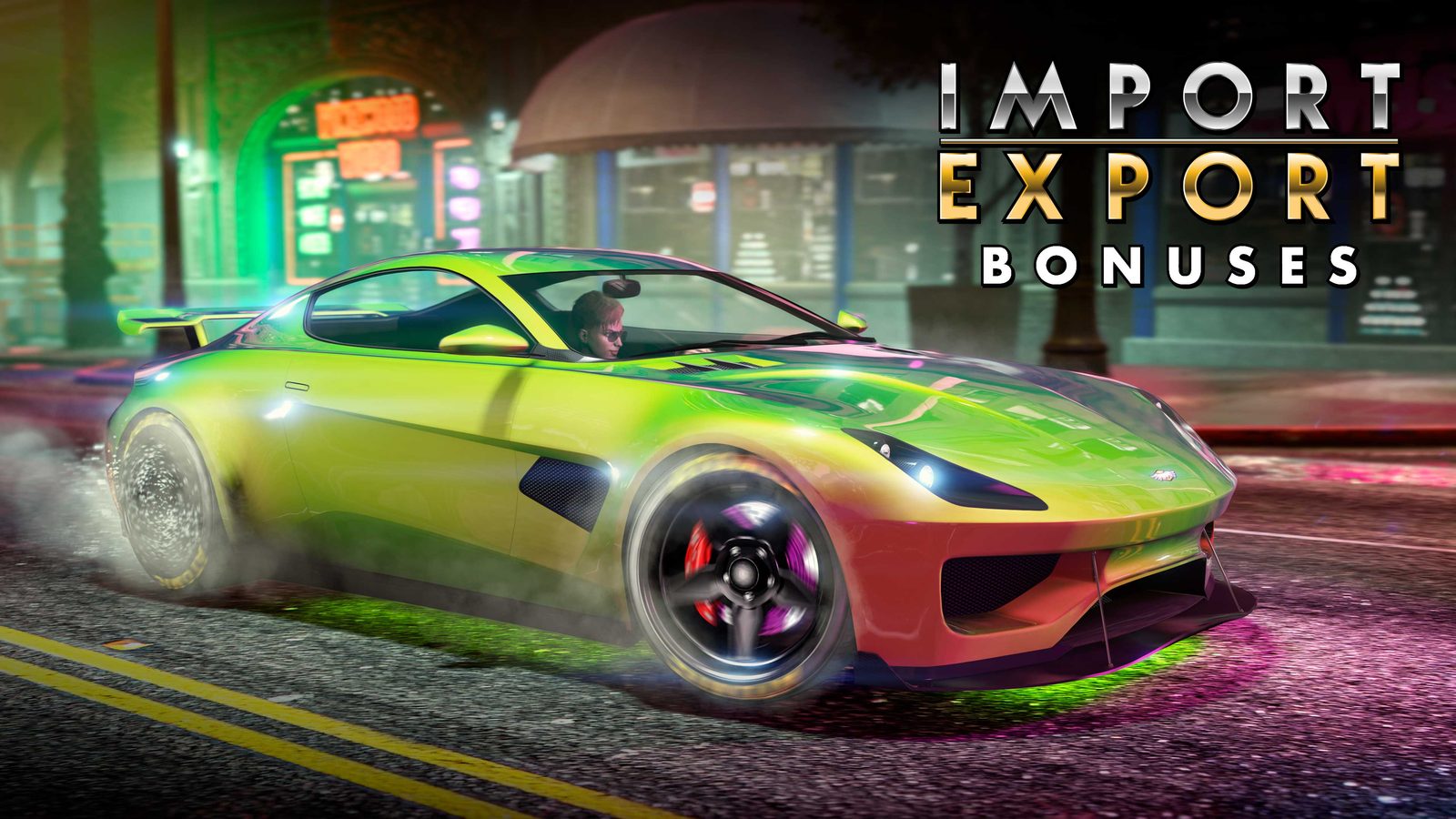 Official GTA Online Import Export artwork